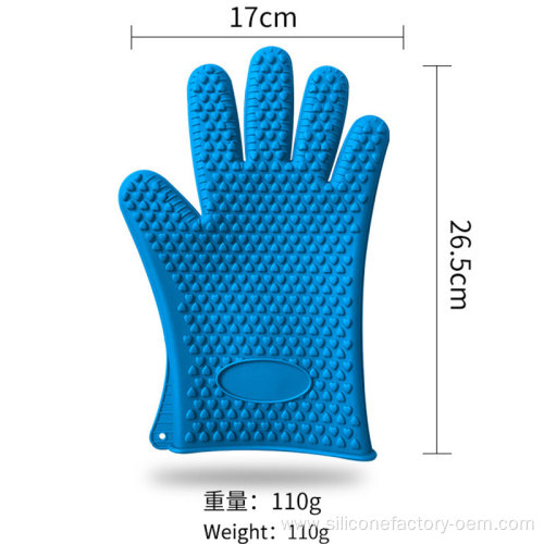 Silicone Gloves Microwave Oven Dishwashing Gloves